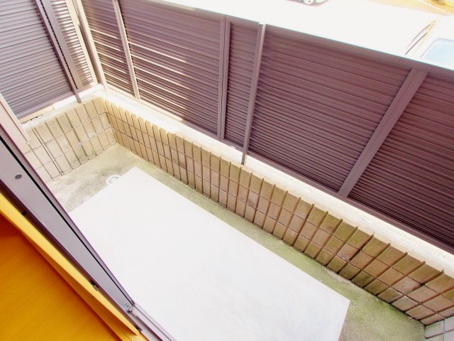 MIMOZAのバルコニー