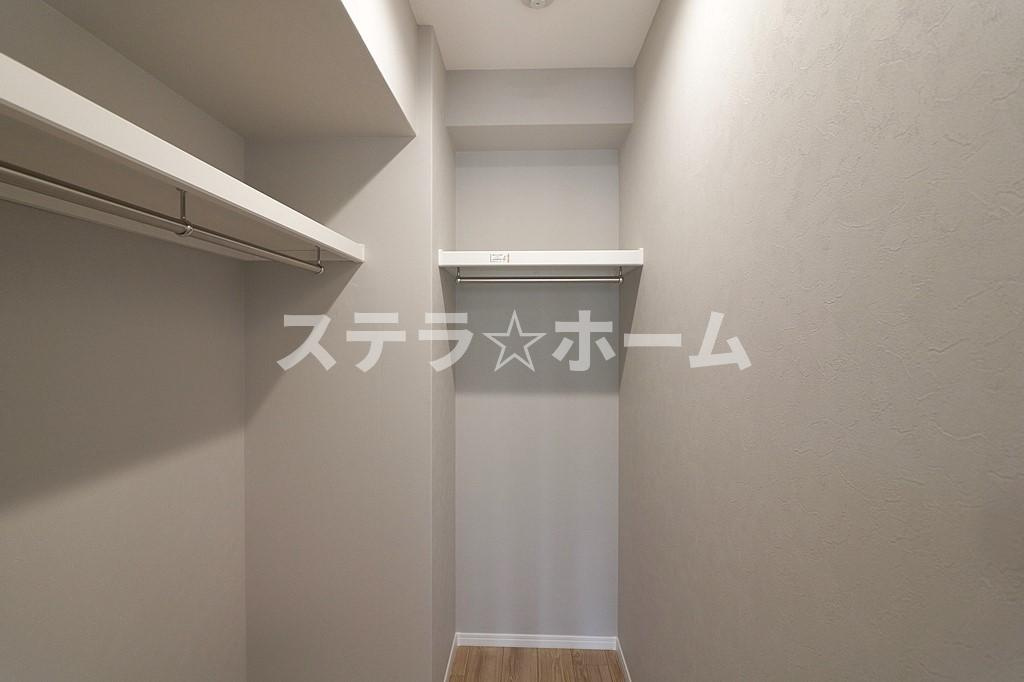 豊中柴原シティハウスの収納|大きなスペースがあり、収納には困りません