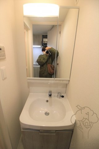 グランカリテ北梅田の洗面所