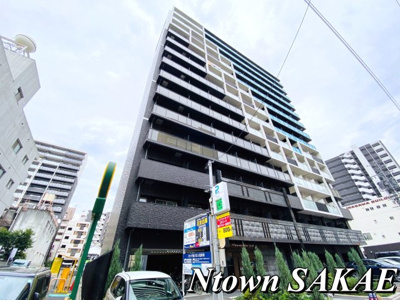 【外観】 | プレサンスSAKAEフロント | 外はこのようになっています