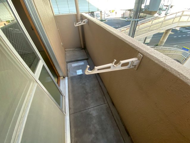 TMビルのバルコニー