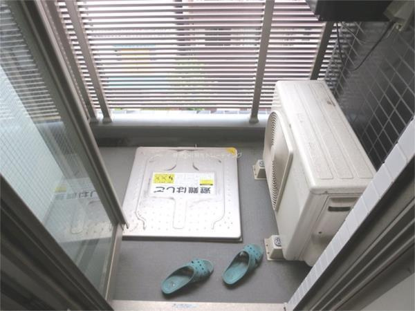 パトゥーロ御徒町チッタのバルコニー