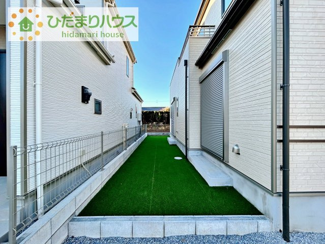 【庭】 | 土浦市烏山4丁目　新築戸建　D号棟 | お庭付物件になります！お庭遊びや、プールなどお子様も大喜び(^^)