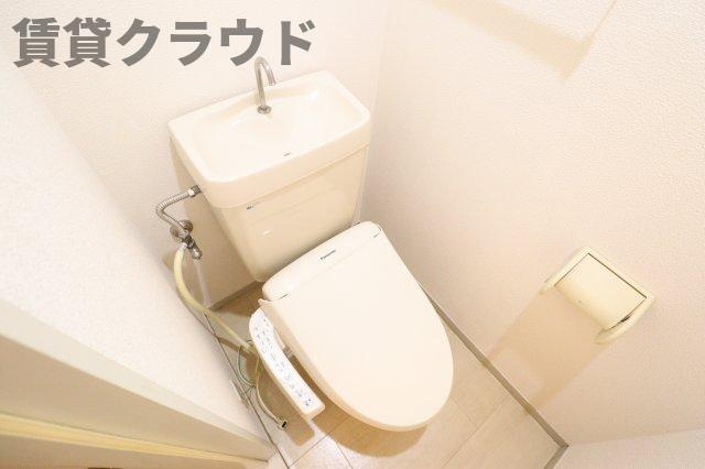 サンモールおゆみ野　Ｂのトイレ|落ち着いたトイレです