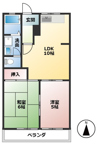 リバティはやの　B