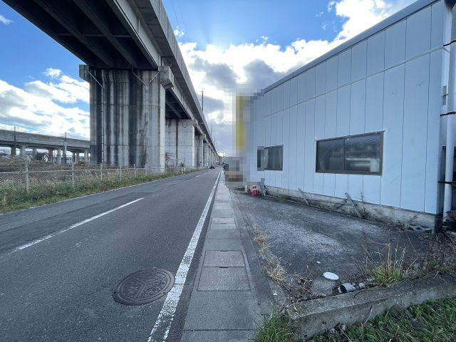 中古戸建・中古住宅　郡山市富久山町福原字水尾沢　行健小・行健中の前面道路含む現地写真|前面道路は広々としております。