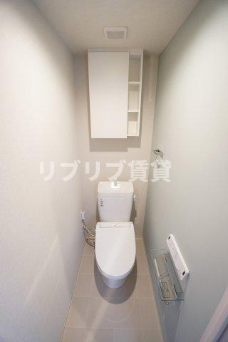 D-ROOM千葉中央のトイレ