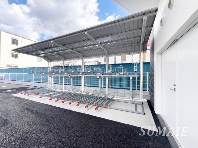 Prime Cozyのその他共用部分|屋根付き駐輪場です！