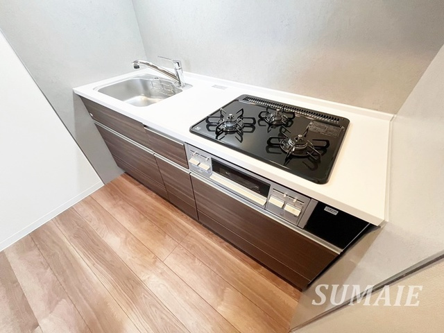 Prime Cozyのキッチン|ガスコンロキッチン！