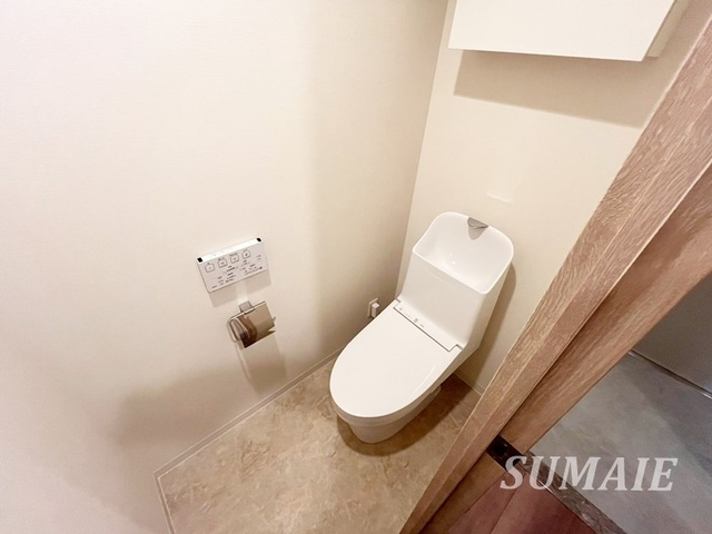 Prime Cozyのトイレ|温水洗浄便座！