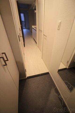 レオンコンフォート梅田北の玄関