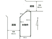 山科区東野竹田　売地（建築条件付き）の画像