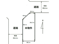 山科区東野竹田　売地（建築条件付き）の画像