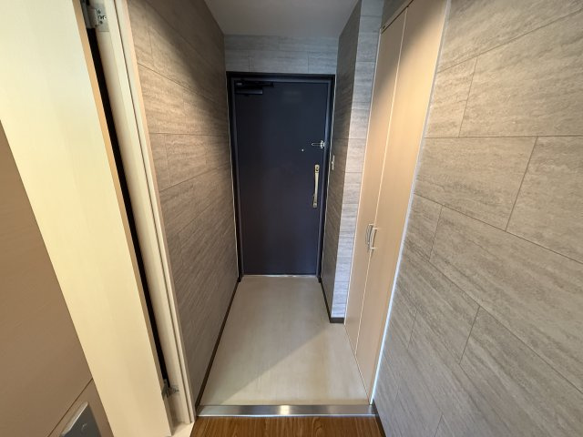 クレール蛍池の玄関