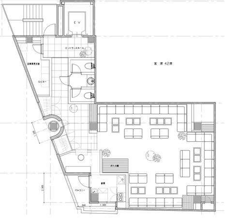 【間取り】 | ＥＲＣ北野坂ビル | 現状有姿になります。