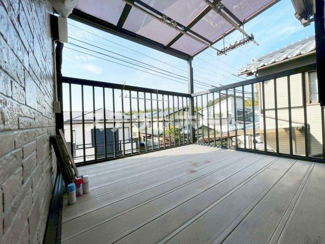 太田3 中古戸建のバルコニー|広々としたバルコニーです
