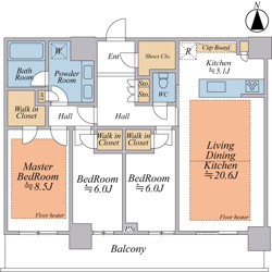 【間取り】 | 現地まで、当社スタッフがお車にて、「お迎え・お送り」をしております。ぜひお気軽にお問い合わせくださいませ♪