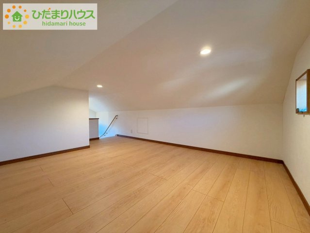Grace Living 日立｜東大沼町3丁目　中古戸建の収納|季節物の収納や書斎・趣味部屋として使える屋根裏部屋を備えています。