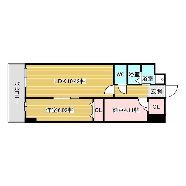 アーバンパーク新大阪の間取り