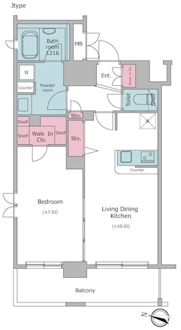 新品家具付きマンション岩本町1A(KaGood東京)