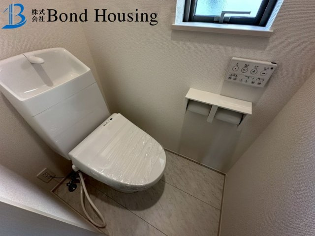小中学校徒歩5分圏内・周辺環境充実　青山台3丁目　限定1棟のトイレ