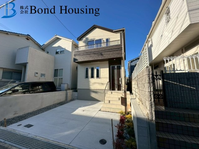 小中学校徒歩5分圏内・周辺環境充実　青山台3丁目　限定1棟の前面道路含む現地写真