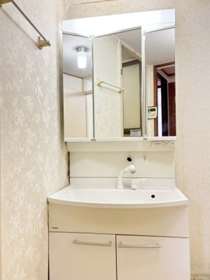 【独立洗面台】 | コボリマンション北口 | シャワー付き洗面台でお掃除もラクラク