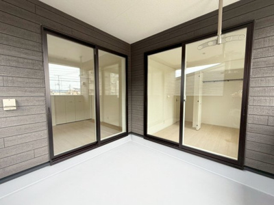 【バルコニー】 | 銚子市明神町1号棟 | 即日のご見学も可能です。お気軽に0476-37-3888までお問合せ下さい。