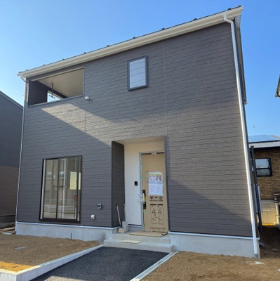 【外観】 | 銚子市明神町1号棟 | 施工例：即日のご見学も可能です。お気軽に0476-37-3888までお問合せ下さい。