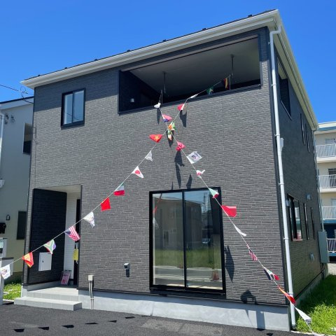 【外観】 | 銚子市明神町1号棟 | 施工例：即日のご見学も可能です。お気軽に0476-37-3888までお問合せ下さい。