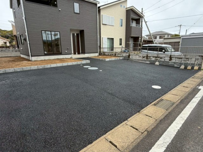 【駐車場】 | 銚子市明神町1号棟 | 施工例：即日のご見学も可能です。お気軽に0476-37-3888までお問合せ下さい。