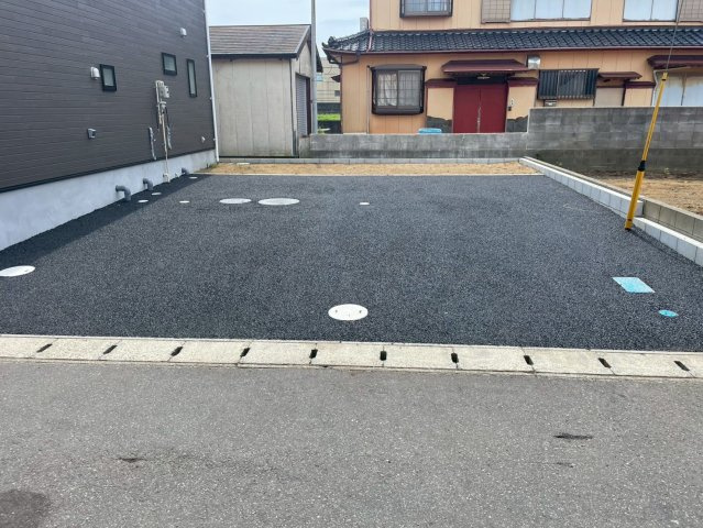 【駐車場】 | 銚子市明神町1号棟 | 施工例：即日のご見学も可能です。お気軽に0476-37-3888までお問合せ下さい。