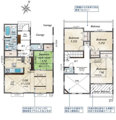 【間取り】 | 4LDKはリビングダイニングキッチンと4つの居室がある間取りで、大家族や二世帯住宅に最適。広々としたリビングで家族団らんを楽しみ、個室でプライベートな時間も確保でき、快適な生活を送ることができますよ。