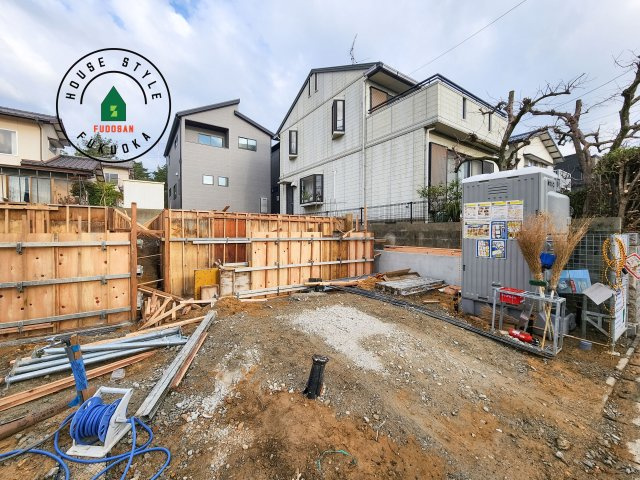 福岡市東区雁の巣1丁目第12-2棟（2号棟）の外観|デザイン性のある外観です。