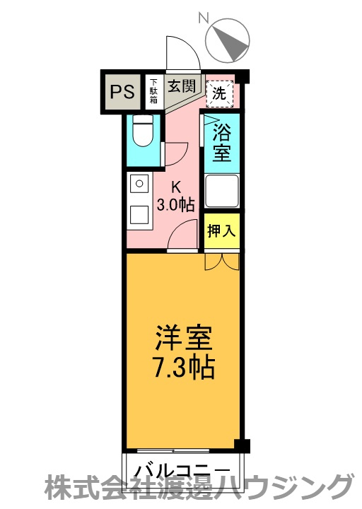 ローズハイツT・Kの間取り