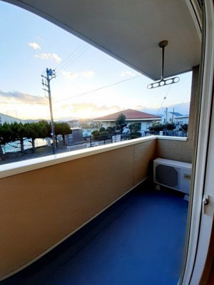 【バルコニー】 | ギャランＡ | お洗濯にも便利なバルコニー付き