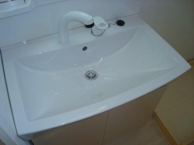 【洗面所】 | スカイ・パレスオオタ | 洗髪洗面化粧台