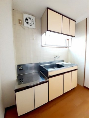 【キッチン】 | ハイツ井出Ｂ | 使いやすいキッチンです