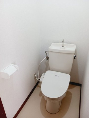 【トイレ】 | ハイツ井出Ｂ | コンパクトで使いやすいトイレです