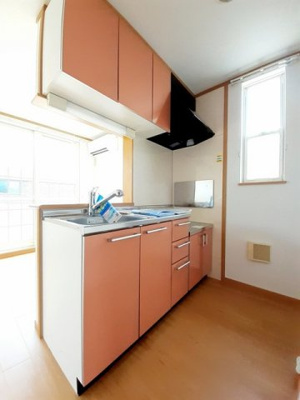 【キッチン】 | サンライズＡ | お料理しやすいキッチンです