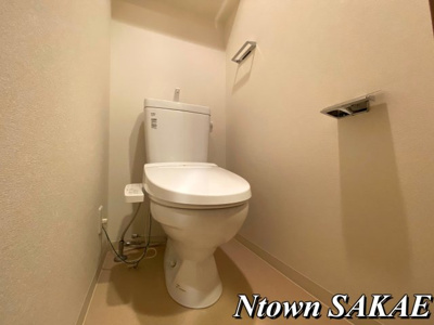 【トイレ】 | プレサンスジェネ丸の内 | 落ち着いた色調のトイレです