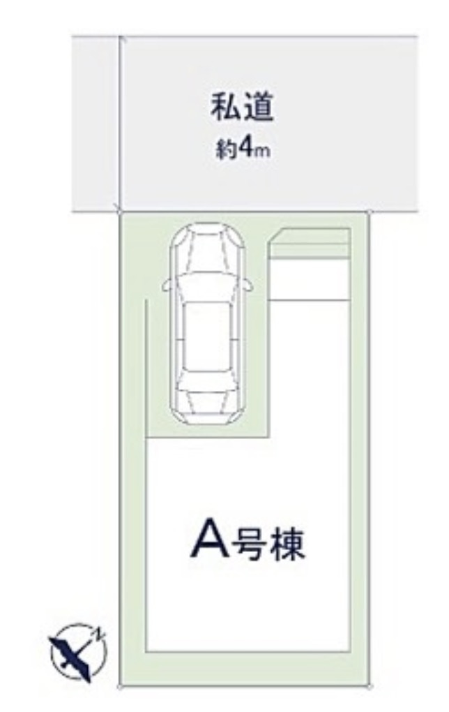 【新築住宅】さいたま市南区太田窪5丁目II 全1棟の区画図