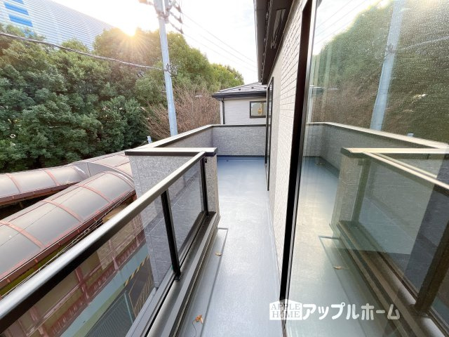 【新築住宅】浦和文蔵 3期 後期全10棟のバルコニー