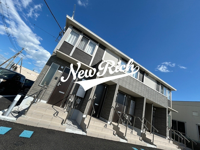 前橋市荒牧町２丁目のアパートの外観