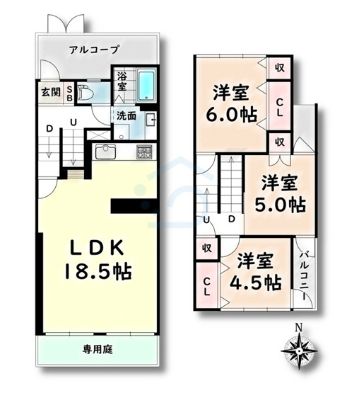 【間取り】 | 黒石住宅【名古屋市賃貸・分譲賃貸】