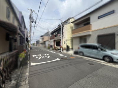 【前面道路含む現地写真】 | 堺市北区南長尾町５丁戸建