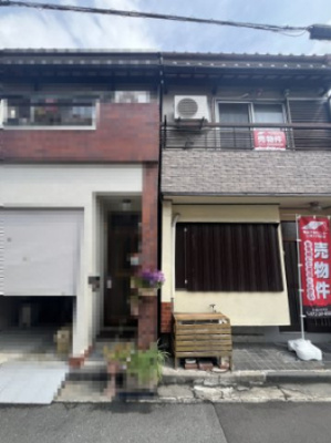 【その他】 | 堺市北区南長尾町五丁土地 | 隣地の建物とは連棟ではございません。