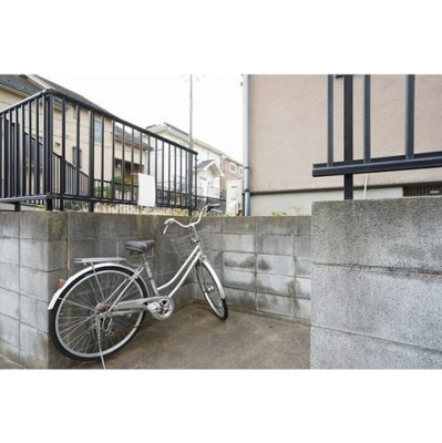 【外観】 | エコーハイム | 駐輪スペース