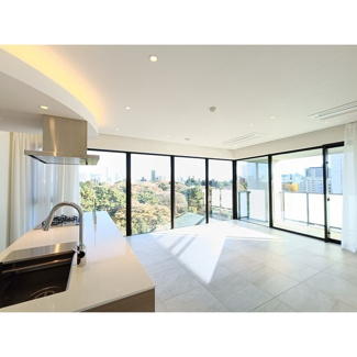 【居間・リビング】パークコート白金長者丸