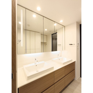 【洗面所】パークコート白金長者丸